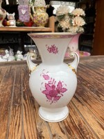 Apponyi mintás herendi porcelán váza