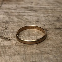 14 k arany női karika gyűrű