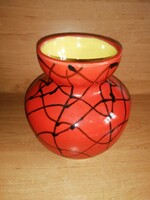 Retro industrial artist ceramic vase - 16 cm high (18/d)