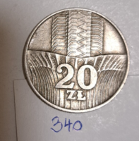 Lengyelország 20 Zloty 1973 érme