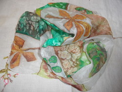 Meier seide batik, painted women's scarf, scarf