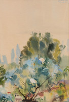 György Endrődy: humid morning, 1970