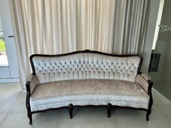 Angol barokk kanapé