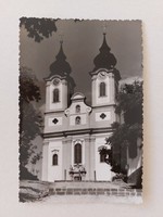 Old postcard photo postcard Tihany Abbey Church