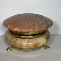 Jewelery box made of polished stone