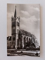 Old postcard Keszthely church