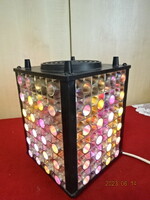 Colorful disco lamp, size: 16 x 16 x 24.5 cm. Jokai.