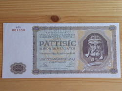 5000 korona 1944.december18.Bratislava(Pattisic korun Slovenskych) specimen(minta)