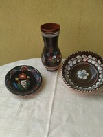 Városlőd ceramic vase, coma bowl, wall decoration for sale!