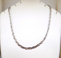 Silver braided necklaces (zal-ag107491)