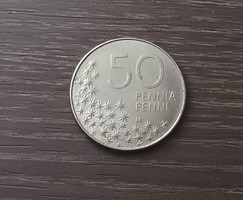 50 Pennia, Finland 1991