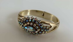 Antique Juliana crystal bracelet with wonderful colors