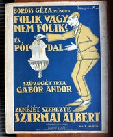 Baross Géza műsora 1918