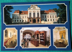 Details of the Gödöllő King's Castle, postal clean postcard