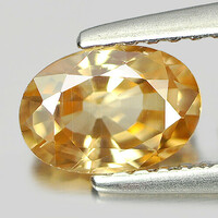 Real, 100% product. Imperial champagne zircon gemstone 1.20ct (vvs)! Its value: HUF 65,900!!!