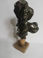 Antique female bust 15 cm
