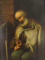 György Révész: beggar 1864