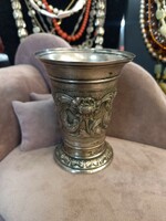 Antique silver vase