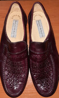 Baldo buratti Italian leather shoes size 47