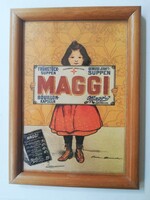 Retro reklám kép -MAGGI