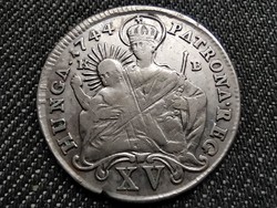 Mária Terézia (1740-1780) ezüst 15 Krajcár 1744 KB (id33271)