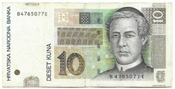 10 kuna 2012 Horvátország