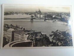 D196173 Budapest - Danube view - bridges - country house - 1942 photo sheet - torma mária szatka