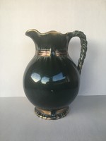 Antique Sarreguemines Washbasin Jug