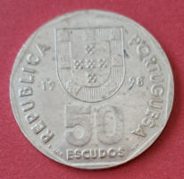1998. 50 Escudos Portugal