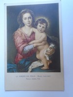 D196207 la vergine con figlio - murillo - firenze - galleria pitti 1920k - virgin with child