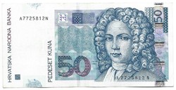 50 kuna 2002 Horvátország