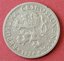 1924. 1 korona Csehszlovákia