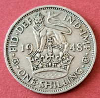 1948 1 shilling VI. György Anglia