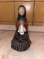 Margit Kovács ceramics - folk woman