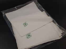 Herend green appony tablecloth and 6 placemats.