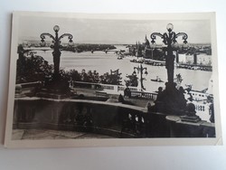 D196174 Budapest - Danube view with Margaret Island 1942k 1949p photo sheet - Radvány, Ózd