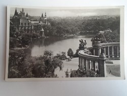 D196171 Budapest - Városliget lake - 1948 photo sheet Radványi ózd