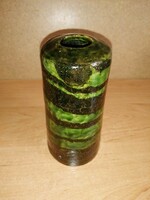 Industrial artist ceramic vase - 15 cm high