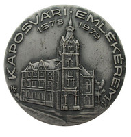 Zoltán the painter: Kaposvár memorial medal 1873-1973 /city hall/
