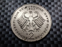 Németország 2 márka, 1986 30 Éves a Németországi Szövetségi Köztársaság -  Verdejel G