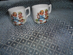 2 antique porcelain children's cups - the price is for 1