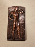 Unique bronze/copper plate