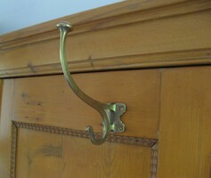 Cast copper hat rack from the early 1900s, 6 pcs