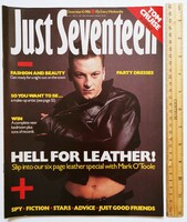 Just seventeen magazine 86/12/10 mark o'toole (frankie goes to hollywood) pet shop boys tom cruise