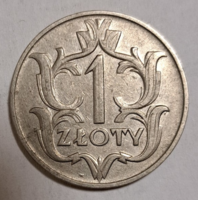 1 zloty 1929 Lengyelország