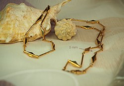 Apolka fashion necklace (goldfilled)