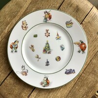 Old porcelain children's plate, nice piece!