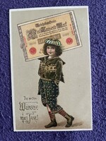 Embossed postcard from 1912 in very good condition.