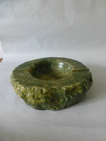 Beautiful rare green granite ashtray