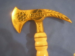 Rába degree bronze head ornament, which can be given as a gift, rarity for sale, size in the picture